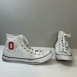Converse Chuck Taylor All Star Ohio State High Top Sneakers Size 11.5